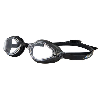 NanoClear Ghost swim goggles, clear lens (black)