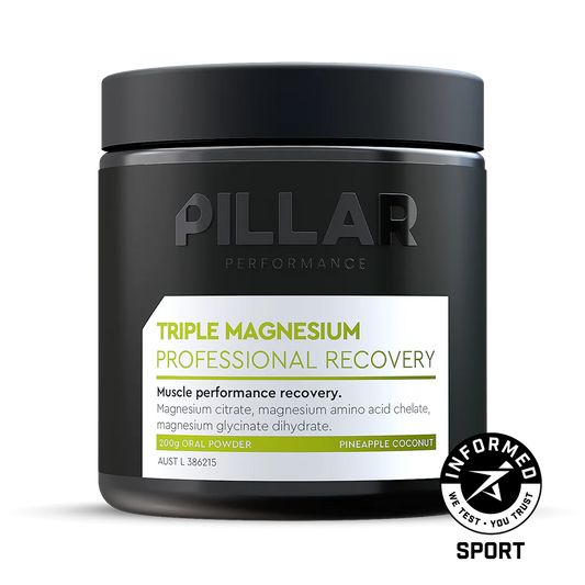 PILLAR PERFORMANCE MAGNESIUM - Triple Magnesium Powder - Pineapple Coconut