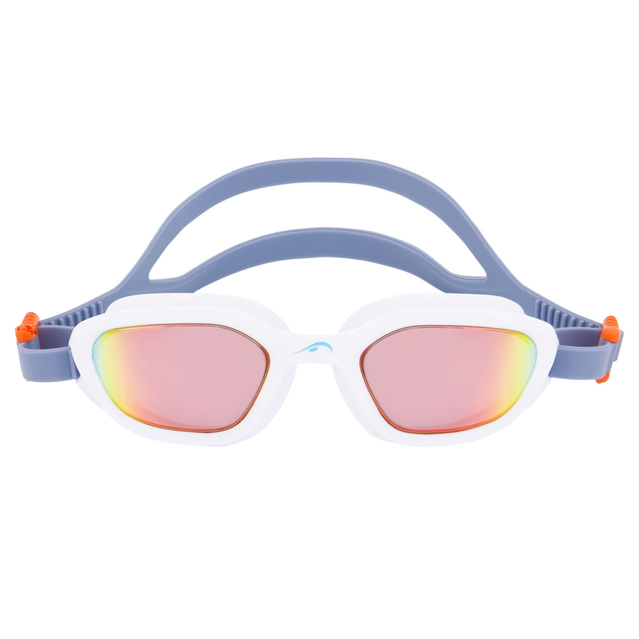 NanoClear™ Flex Swim Goggles Mirror - (White)