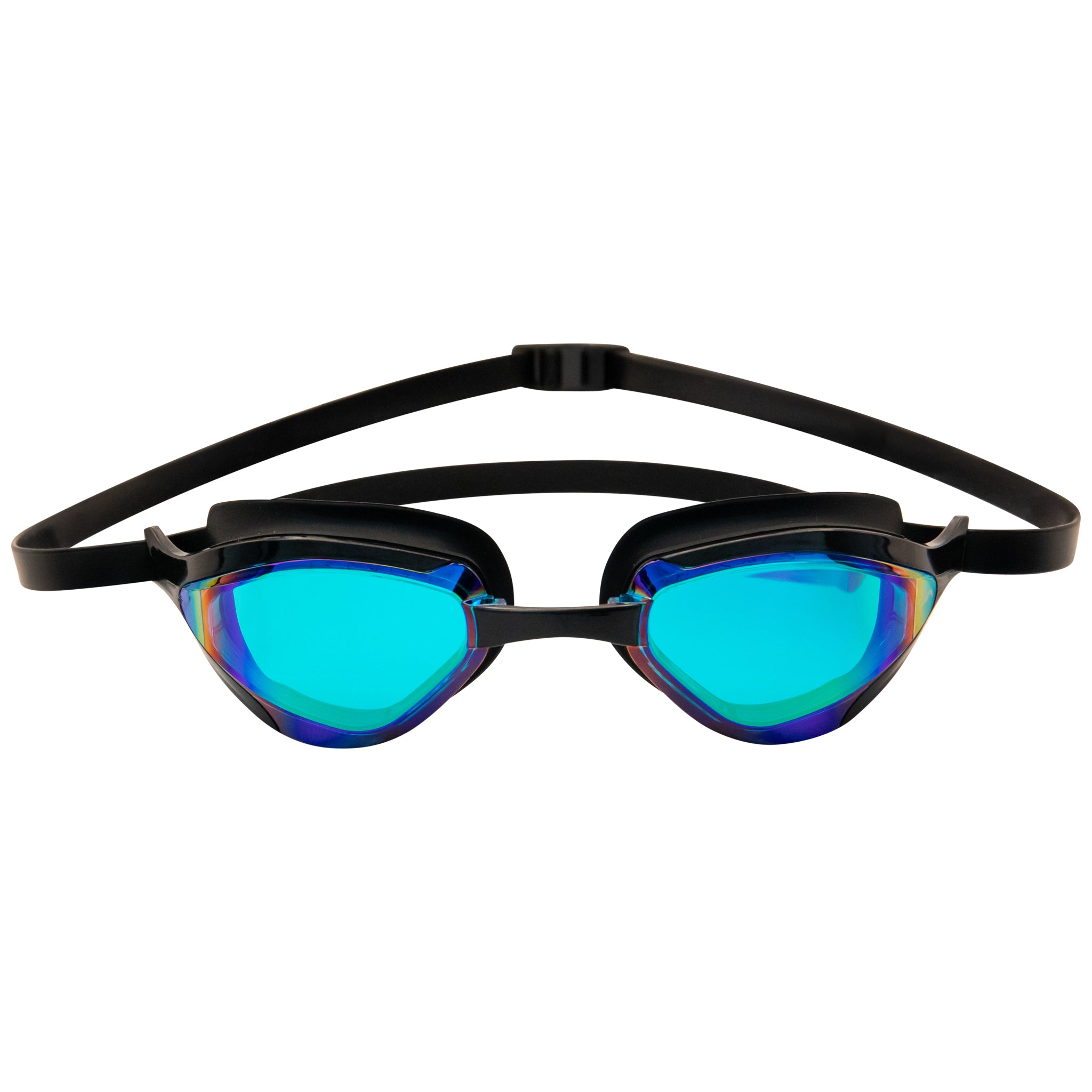 NanoClear™ Viper Swim Goggles Blue Mirror - (Black)