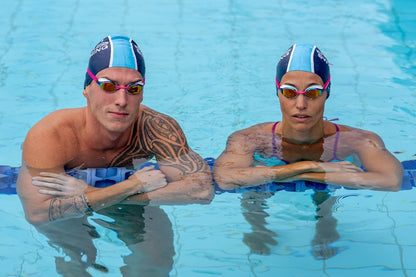 NanoClear™ Ghost Swim Goggles Mirror - (Pink)