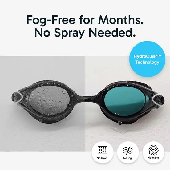 HydroClear Tech 2.0 AF2000 Dark Lens Goggle – Effortless Swimming