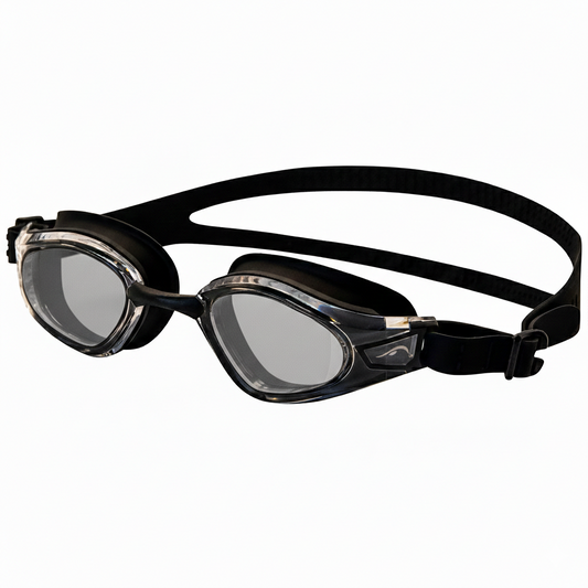NanoClear™ Recon Optical Swim Goggles Smoke - (Black)