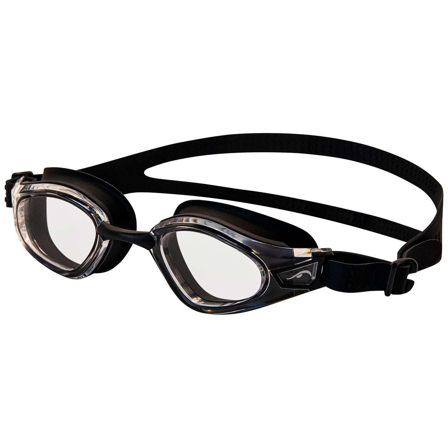 NanoClear™ Recon Swim Goggles Clear - (Black)