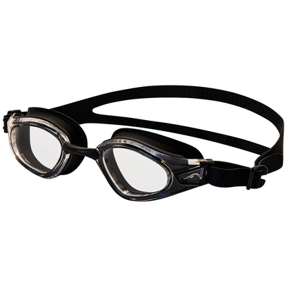 NanoClear™ Recon Swim Goggles Clear - (Black)