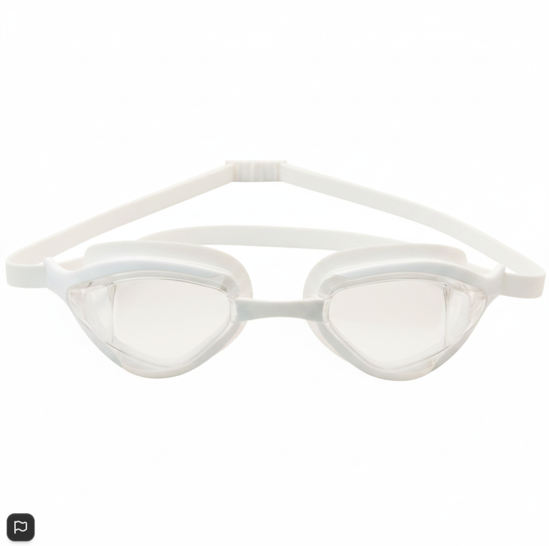 NanoClear™ Viper Swim Goggles Clear - (White)