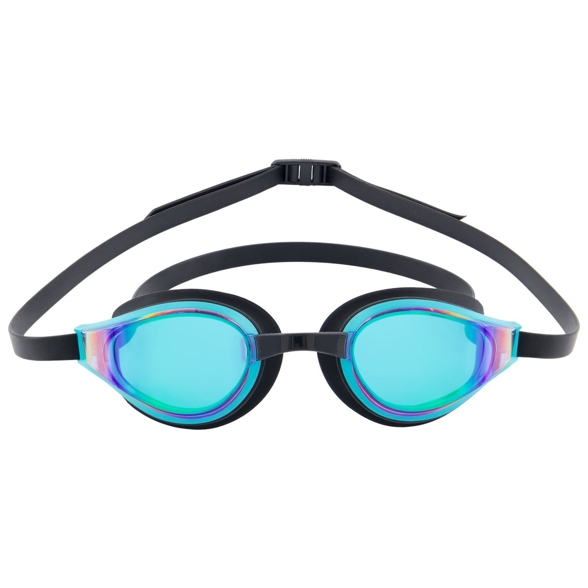 NanoClear™ Strike Swim Goggles Green Mirror - (Green)