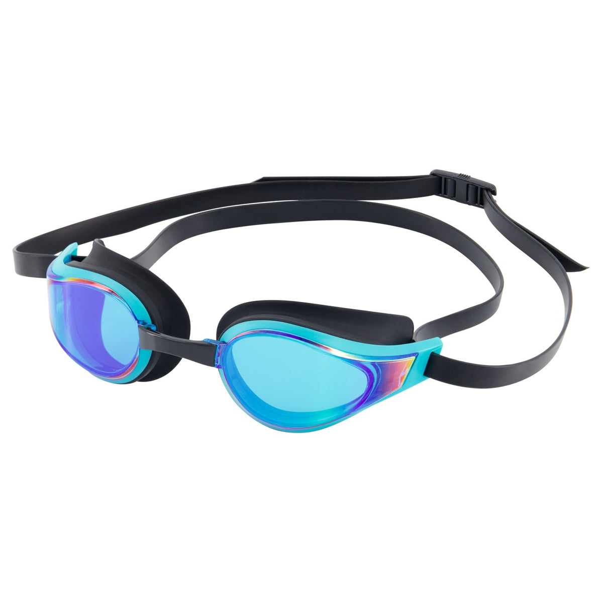 NanoClear™ Strike Swim Goggles Green Mirror - (Green)