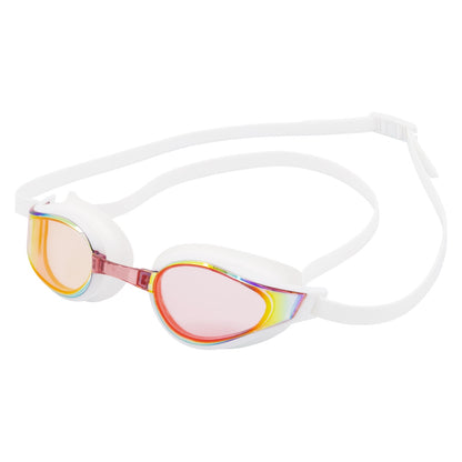 NanoClear™ Strike Swim Goggles Red Mirror - (White)