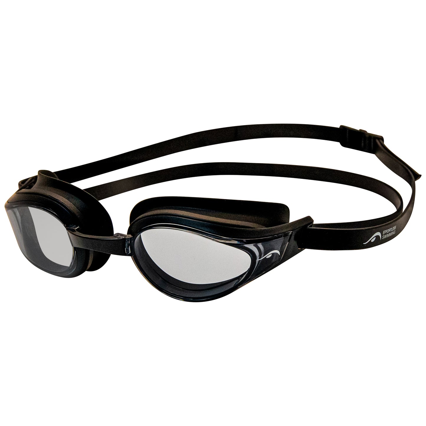 NanoClear™ Strike Swim Goggles Smoke - (Black)
