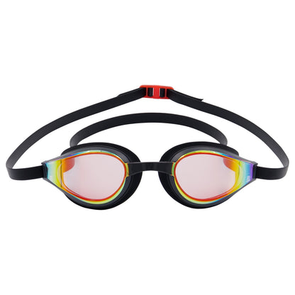 NanoClear™ Strike Swim Goggles Red Mirror - (Black)