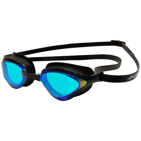 NanoClear™ Viper Swim Goggles Blue Mirror - (Black)