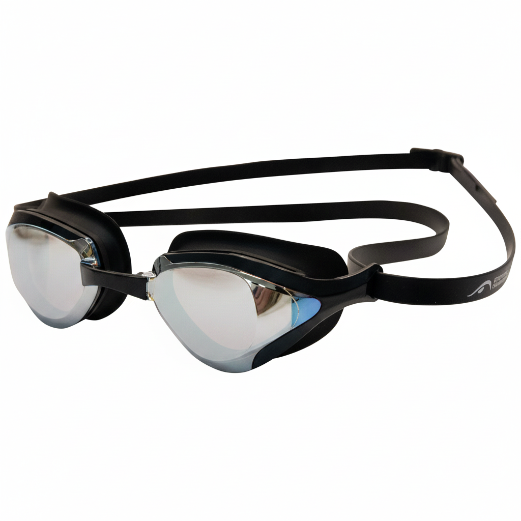NanoClear™ Viper Swim Goggles Tinted Mirror - (Black)