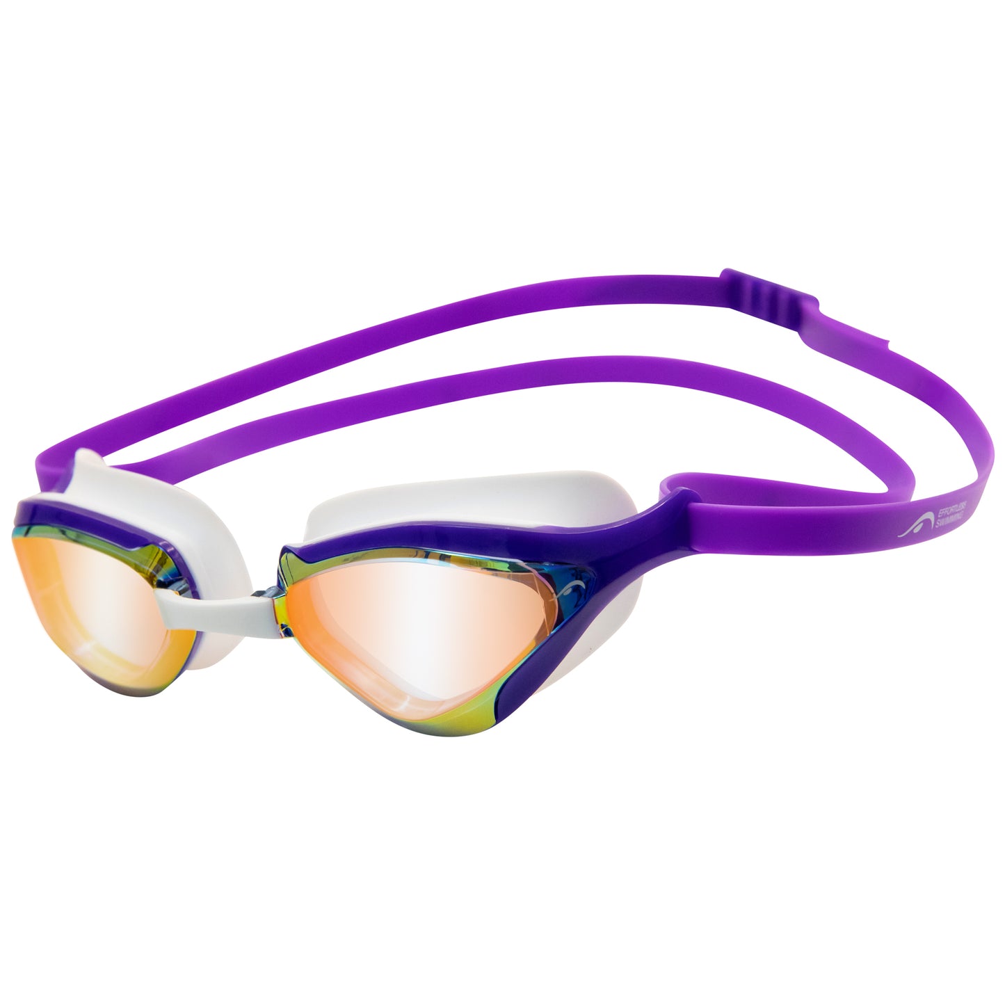 NanoClear™ Viper Swim Goggles Mirror - (Purple)