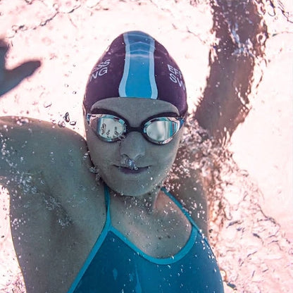 NanoClear™ Viper Swim Goggles Tinted Mirror - (Black)