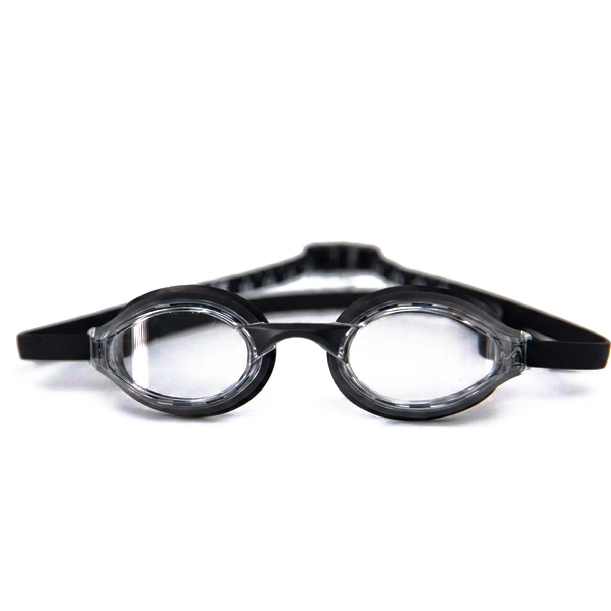 NanoClear Ghost swim goggles, clear lens (black) — view 2