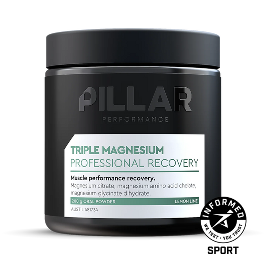Pillar Performance Magnesium - Triple Magnesium Powder - Lemon Lime